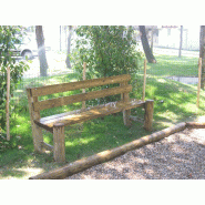 Banc en bois rustica_3