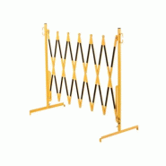 Barrière extensible jaune et noir 3,60 m ou 4,00 m_3