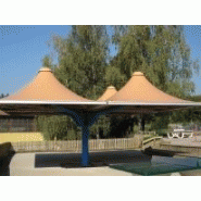 Préau Calypso - conçu pour les régions à forte pression de vent et charge de neige_3