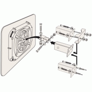 Miroir réglementaire d’agglomération - cadre noir et blanc - contrôle 2 directions avec vision à 90° - 3 niveaux de garantie_3