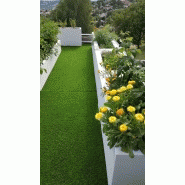 Jardinière / bac rectangle en résine, sur mesure ultra®