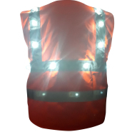 LEDWARNING Gilet Pro de Sécurité Fluo à 24 LEDs Deluxe_3