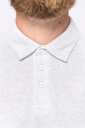 Polo écoresponsable recyclé homme - Native Spirit - Réf: NS210 - 55% coton recyclé et 45% polyester recyclé_3