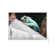 Cadre lumineux en aluminium - 5 cm d'épaisseur avec LED intégrées et visuel interchangeable_3