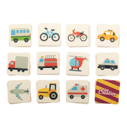 Jeu de mémoire personnalisé - 24 tuiles en carton thématique - Boîte en papier imprimée_3