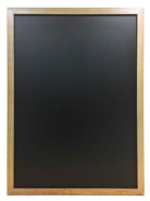 Ardoise menu murale - cadre bois moyen format - 830 x 630 mm - 4 coloris - fabrication française_3