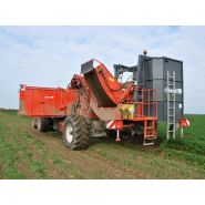 Arracheuse par préhension GBI - Dewulf BV - trémie 8,2 m³ - 120 ch requis - largeur 3484 mm_3