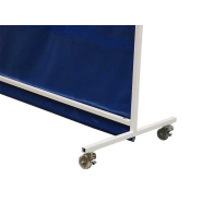 Cloison mobile avec tube acier 30x30mm - dimensions 4m x 2.5m_3