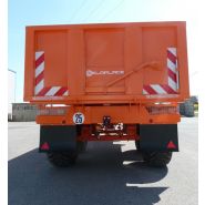 B140BV Remorque agricole standard - Delaplace - Charge 14 t - Acier DKP355MC - Rehausses et sécurité renforcées_3