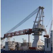 BOS 35000 - Grue portuaire offshore Liebherr - Capacité de levage max 1 250 t - Portée 102 m_3