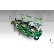 Planteuse Duplex - Fedelemario - distance entre rangs 35 cm - semiautomatique avec distributeur rotatif 24 godets_3