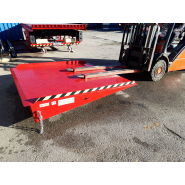 Rampe d'accès pour benne posée au sol, conception antidérapante - Capacité 8T - AZ RAMP HCBN-08_3