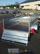 Remorque LIDER ROBUST - 2M50 - 1 essieu non freinée - 253x134x50 cm - PTAC de 500 à 750 kg - Référence MCALU PRO FW2000_3