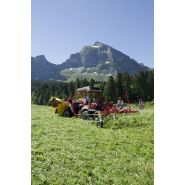 Alpinhit Faneuses Alpin - Pottinger France - largeur de travail de 4,45 m à 6 m - construction légère et adaptation au sol_3