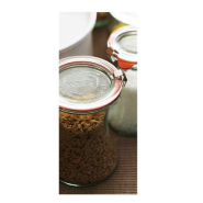 Bocaux en verre WECK bobine 370 ml Ø 80 mm avec couvercles et joints - WN000031 (clips non inclus)_3