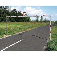 Portique limiteur de hauteur pivotant en acier - Hauteur hors sol 2200 mm - Réf : 202306_3