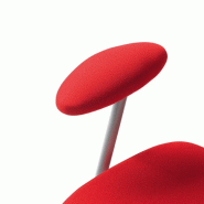 Chauffeuse d'accueil 2 places AINHOA SMILE - SOKOA - Gris, Fixes_3