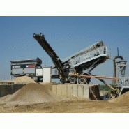Cribleuse mobile Terex Washing System M1700 - 2 ou 3 étages, mobiles sur chenilles ou roues_3