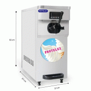 Machine à Glace Italienne SLIM  1 parfum 25 L/h - refroidissement à air - 2 kW_3