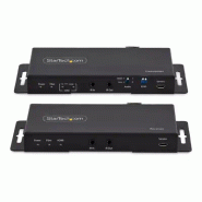 Kit Extender HDMI Fibre Optique - 4K60Hz jusqu'à  1km (Monomode) ou 300m (Multimode) Fibre optique LC_3