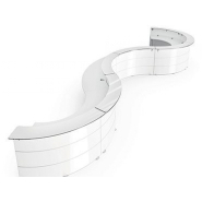 Banque d'accueil modulable arrondie - DV701 ABAKO_3