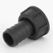 Raccord annelé droit F 3/4