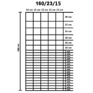 Vidaxl clôture de jardin acier galvanisé 50x1,6 m argenté 149511_3