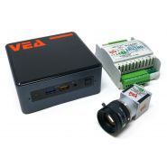 HUS-IND-17 - Pupitre de commande industrielle VEA - écran tactile capacitif multi-touch 23