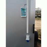 Petite remorque frigorifique Humbaur 3m3 - parois isothermes - groupe frigo 220V - 2m x 1m x 1,5m_3