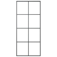 Vidaxl porte coulissante avec kit de quincaillerie 90x205 cm verre esg 3152142_3