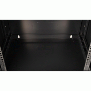 VALUE Boîtier mural 19 pouces 12U, 600 x 450 mm, noir, kit à assembler_3