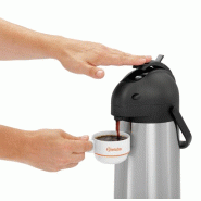 Cafetière thermos à pompe 1,9L-ST 190117 Bartscher_3