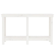 Vidaxl banc de travail blanc 140x50x80 cm bois de pin massif 822507_3