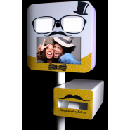 Borne selfie robuste, 100% personnalisable, facile à transporter et à installer - La Selfy_3