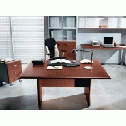 Bureau de direction en bois - FILL EVO - pieds panneaux - LAS - L 180 x 90 cm_3