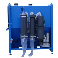 Cabine de sablage à dépression Gamme EXPERT DF 1500 - ARENA avec buse en carbure et double cyclone_3