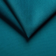 Canapé convertible express Midnight Amore - sommier à lattes 140x197 cm - matelas 16 cm - velours bleu paon - fabrication italienne_3