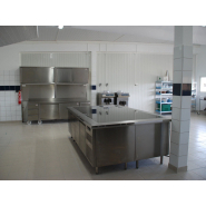 Laboratoire de pâtisserie en Nouvelle Calédonie- Rangement, plonge, mobilier, hotte, robot, froid et cuisson_3