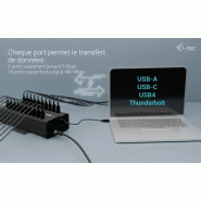 USB-C/USB-A Metal Charging + data HUB, 15W per port, 20x USB-C_3