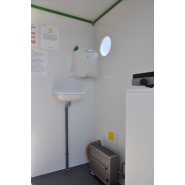 Roulotte de chantier avec hauteur sous plafond 1.985 m