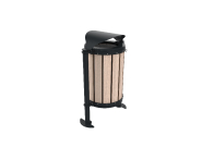 Corbeille Ronde - 60L en HPL - Urbéo_3