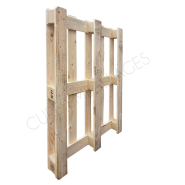 Palette standard mi lourde  -  1200 x 1000 - MLD - 3 semelles - 5 planches - Disponible en recyclée ou neuve_3