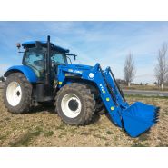 Chargeur frontal adapté à divers modèles de tracteurs agricoles