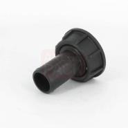 Raccord annelé - Droit - avec écrou - F 1