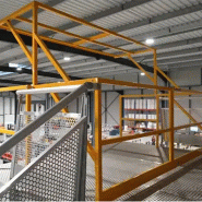 Barrière de sécurité mezzanine BEB2000 2042 mm_3