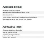 Diesel 6000 E XL C5 Groupe électrogène - Kohler - 4,90 kW - 50 Hz - 230V_3
