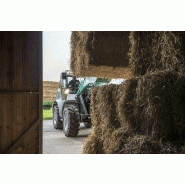 Mini chargeuse sur pneus Kramer KL43.8 - 6,05t - 100 CV - cabine panoramique spacieuse_3