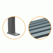 Banquette ALGARVE acier_3