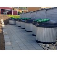 Semiq 3.0 - borne d'apport volontaire - elkoplast - volume 3.0 m3_3