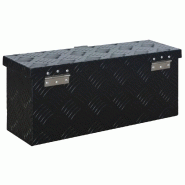 Vidaxl boîte en aluminium 485x140x200 mm noir 144845_3